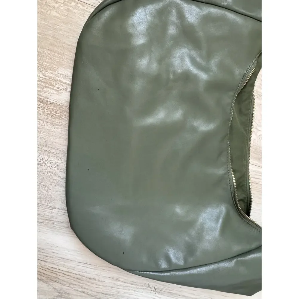 Anthropologie Timmie Slouchy Shoulder Bag - green (dried rosemary) - Picture 3 of 6